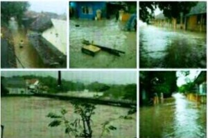 Lima desa di Cibingbin di landa banjir